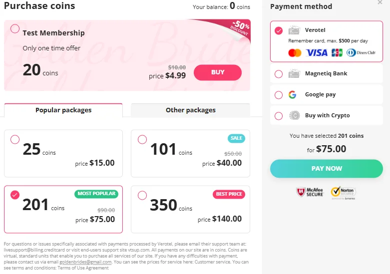 Price Policy: Cost of Membership